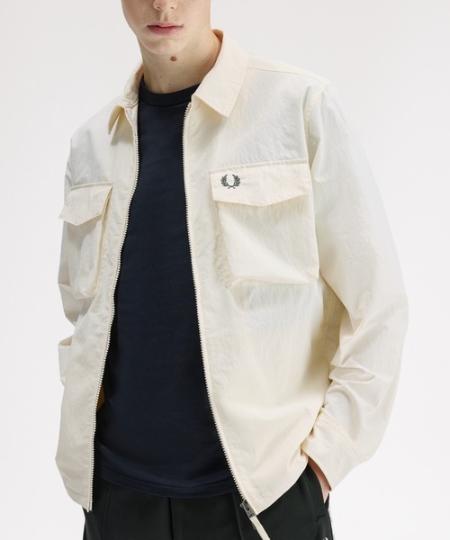 FRED PERRY（フレッドペリー） シャツ Ripstop Pocket Overshirt