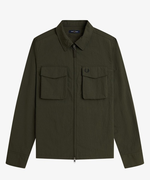 FRED PERRY（フレッドペリー） シャツ Ripstop Pocket Overshirt 