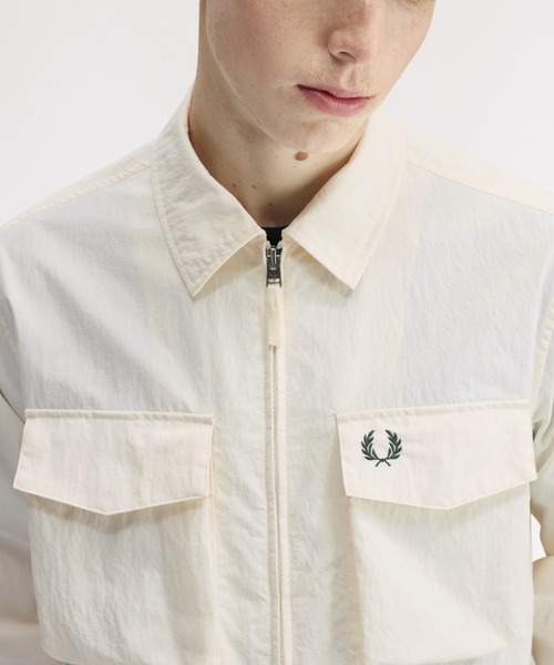 FRED PERRY（フレッドペリー） シャツ Ripstop Pocket Overshirt