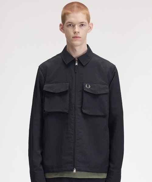 FRED PERRY（フレッドペリー） シャツ Ripstop Pocket Overshirt