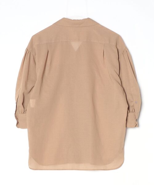 HYKE（ハイク） T/W VOILE BALLOON SLEEVE BLOUSE 半袖シャツ 1
