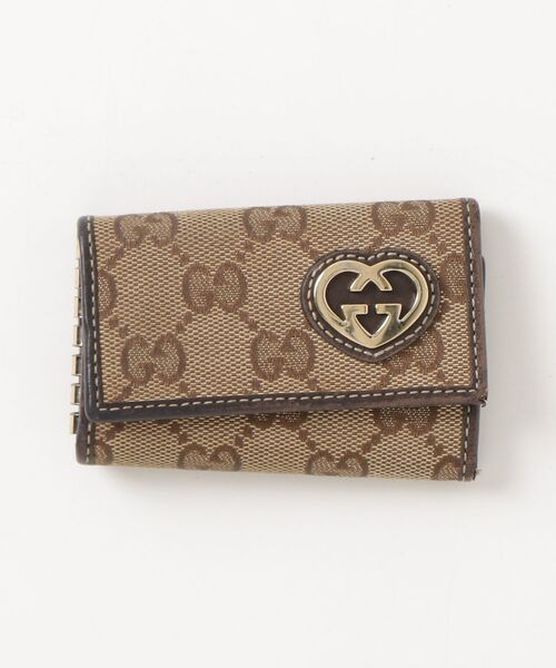 GUCCI（グッチ） キーケース - ブラウン メンズ : ZOZOTOWN Yahoo!店