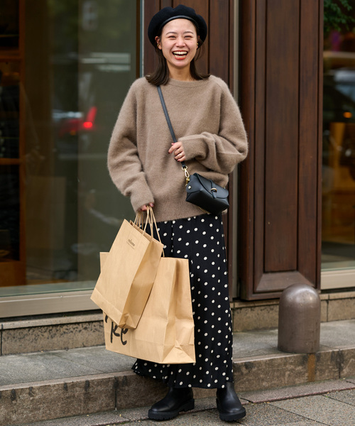 「JOURNAL STANDARD relume」 長袖ニット FREE ブルー レディース_画像9