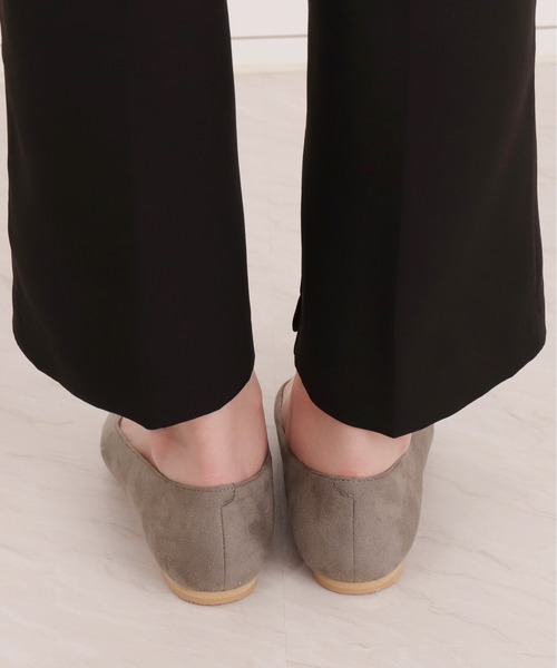 「artemis by DIANA」 フラットパンプス 22.5cm グレー レディース_画像6