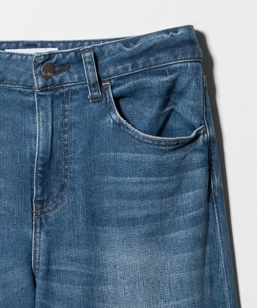 ワイドパンツ ジーンズ デニム デニムパンツ 「別注」「Healthy DENIM」ワイド フレア デニム パンツ レディースの画像