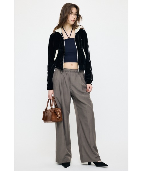 MOUSSY（マウジー） スラックス パンツ 「26年SS新作」EASY WAIST