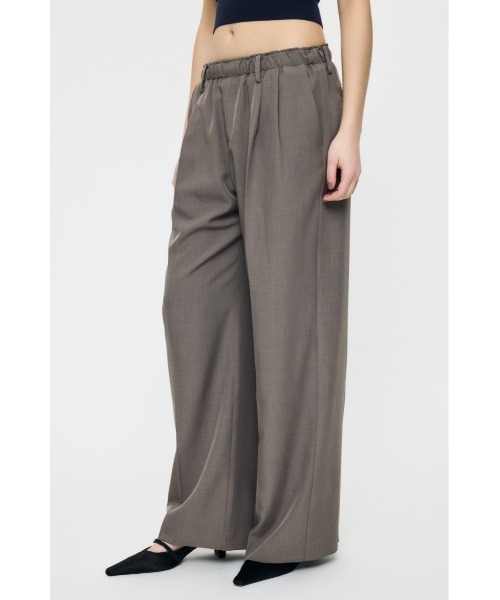 MOUSSY（マウジー） スラックス パンツ 「26年SS新作」EASY WAIST