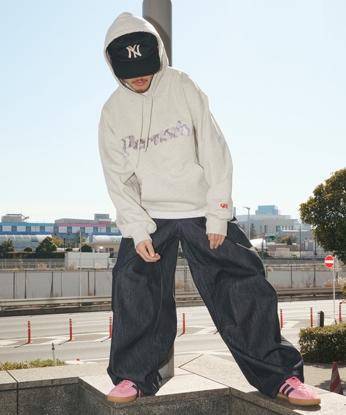 Perushu パーカー Perushu embroidered logo sweat foodi／Perushu