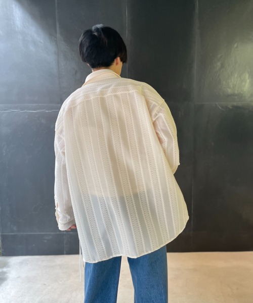 「Toironier」 長袖シャツ 0 ホワイト メンズ_画像4