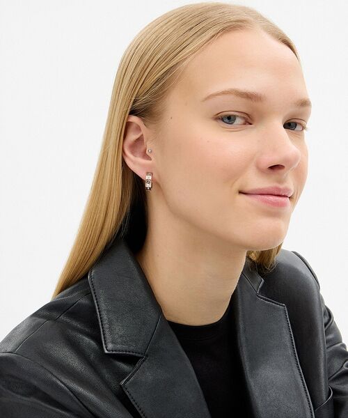 COACH（コーチ） ピアス リピーテッド C ハギー ピアス レディース