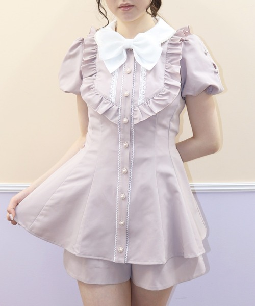 「Secret Honey」 セットアップ MEDIUM ブルー レディース_画像2