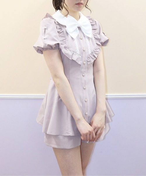 「Secret Honey」 セットアップ MEDIUM ブルー レディース_画像3