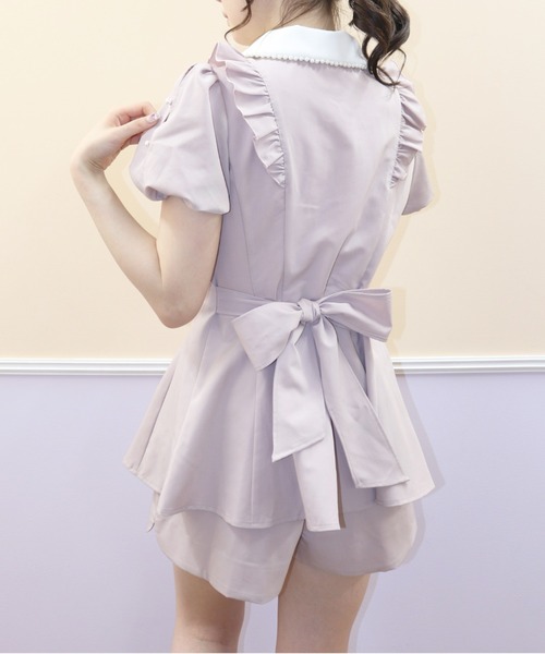 「Secret Honey」 セットアップ MEDIUM ブルー レディース_画像4