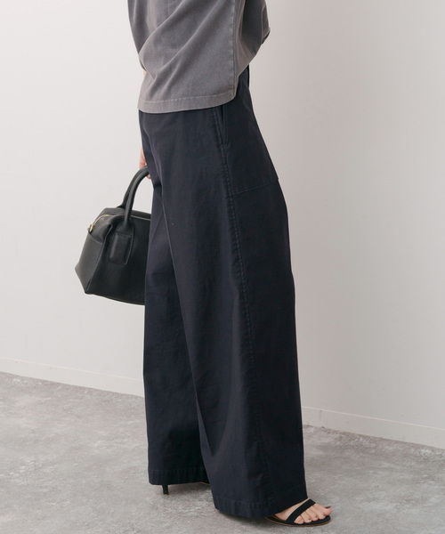 「Spick \u0026 Span」 カーゴパンツ 34 ブラック レディースの画像