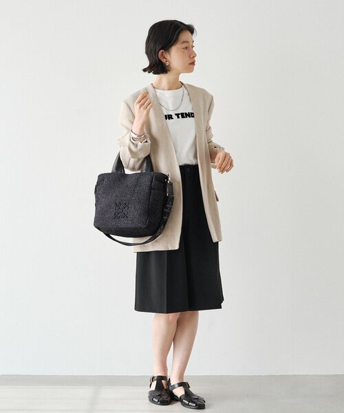 russet（ラシット） トートバッグ ナイロンラフィア2WAYトートバッグ