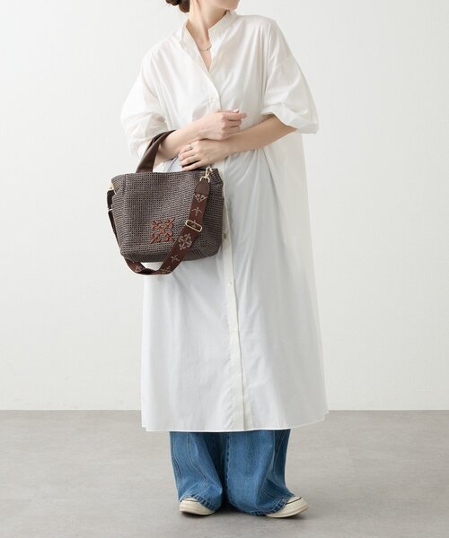 russet（ラシット） トートバッグ ナイロンラフィア2WAYトートバッグ