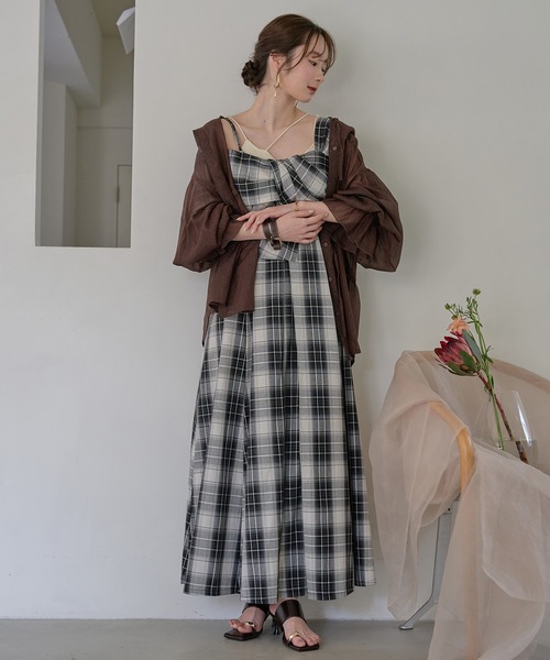mideal（マイディール） ワンピース ribbon design one shoulder
