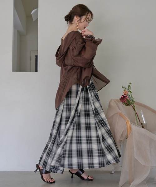 mideal（マイディール） ワンピース ribbon design one shoulder