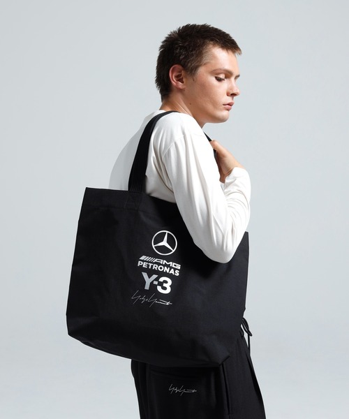 Y-3 トートバッグ MERCEDES-AMG PETRONAS FORMULA 1 TEAM TOTE メンズ