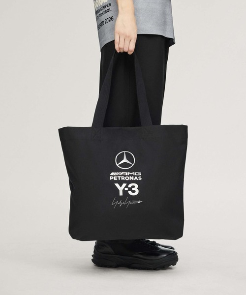 Y-3 トートバッグ MERCEDES-AMG PETRONAS FORMULA 1 TEAM TOTE メンズ