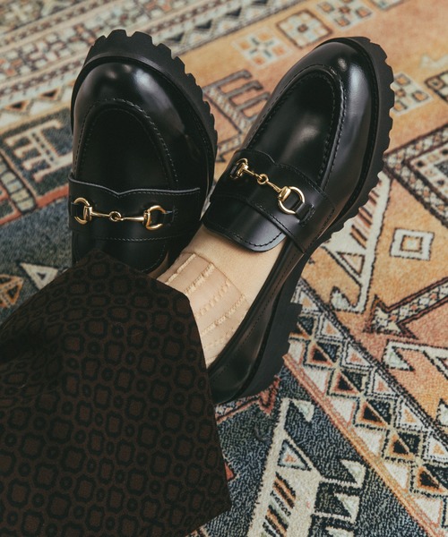 ローファー ケンフォード ウィメンズ K228 TANK SOLE BIT LOAFERS