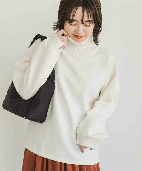 「ITEMS URBANRESEARCH」 長袖カットソー FREE チャコールグレー レディース_画像2