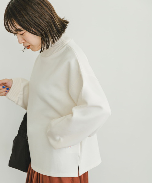 「ITEMS URBANRESEARCH」 長袖カットソー FREE チャコールグレー レディース_画像3
