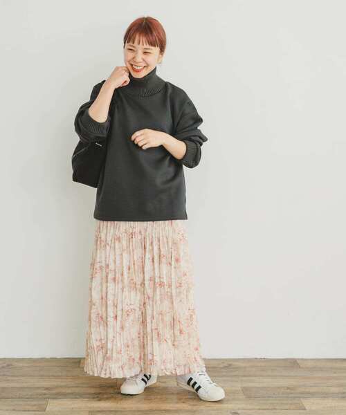 「ITEMS URBANRESEARCH」 長袖カットソー FREE チャコールグレー レディース_画像8