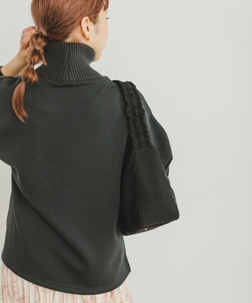 「ITEMS URBANRESEARCH」 長袖カットソー FREE チャコールグレー レディース_画像9
