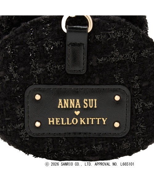 ANNA SUI（アナスイ） チャーム HELLO KITTY 顔型ポーチチャーム