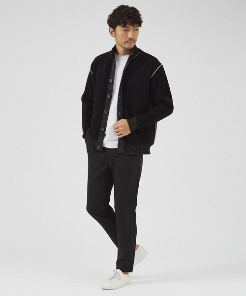 「ABAHOUSE GRAY」 長袖Tシャツ 46 ライトベージュ メンズ_画像2