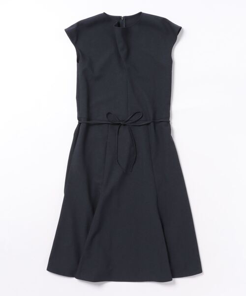 LANVIN en Bleu 「LANVIN Bleu」 ノースリーブワンピース 36 ブラック 