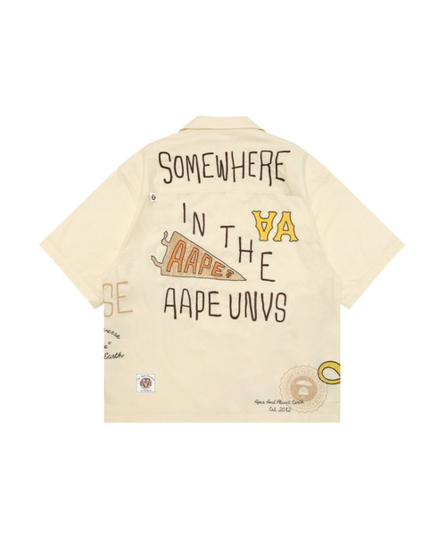 シャツ AAPE MAIN SHORT SLEEVE SHIRT メンズの画像