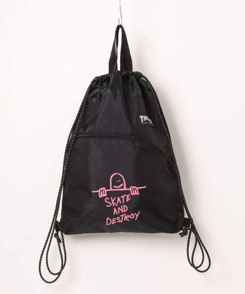 THRASHER（スラッシャー） デイバック リュック ナップサック 巾着