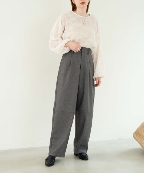 「hinari」 パンツ SMALL ベージュ レディース_画像5