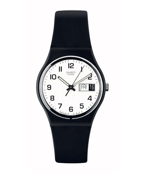 Swatch（スウォッチ） アナログ腕時計 FREE ブラック×ホワイト
