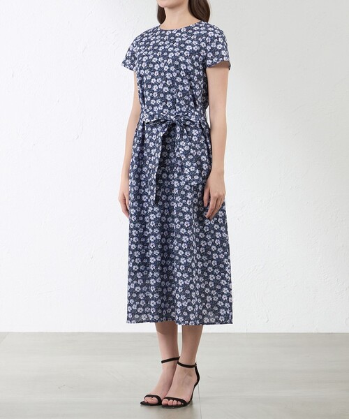 AMACA（アマカ） ワンピース 半袖 「LIBERTY」May Morris サック