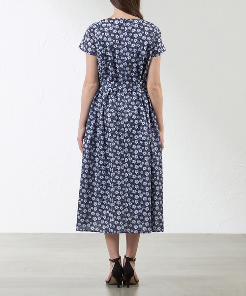 AMACA（アマカ） ワンピース 半袖 「LIBERTY」May Morris サック