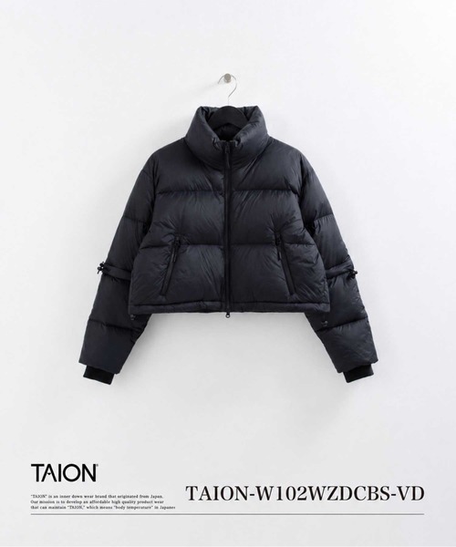 BRIEFING Taion電熱ダウンジャケット ☆サイズレディースS 黒 TAION（タイオン） ダウンコート ダウンジャケット 「」「ウィメンズ