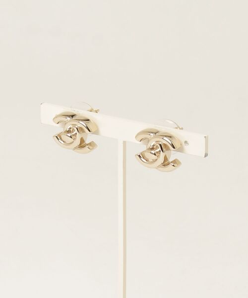 CHANEL（シャネル） ココマーク ターンロック ピアス（両耳用