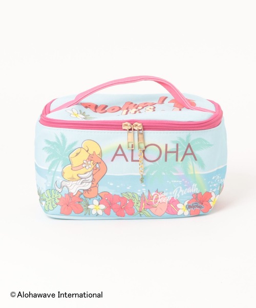 alohaです❣️ メイクボックス バニティケース Kahiko（カヒコ） ポーチ 「Kahiko」ALOHA MAPUA バニティポーチ