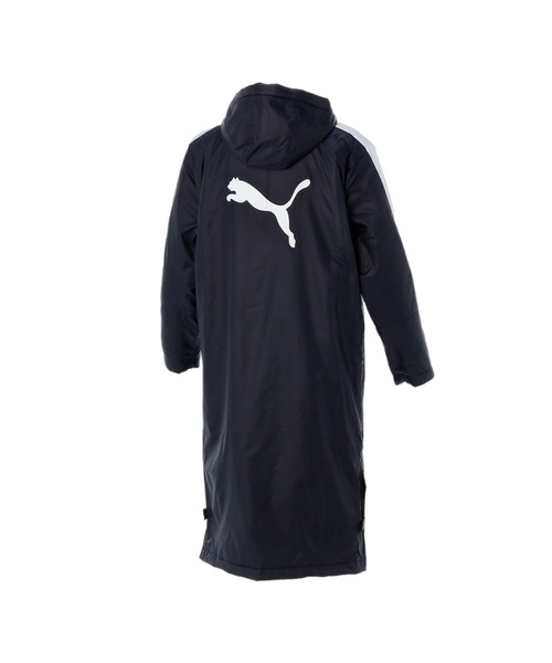 PUMA - PUMA TT ESS プロ ロングダウンコート フーディ スポーツ XL 黒 PUMA公式】TT ESS プロ ロングダウンコート