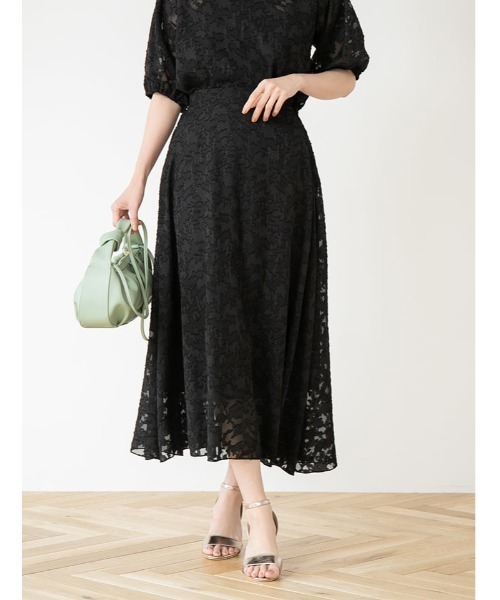 fifth（フィフス） スカート シアージャガードフレアスカート