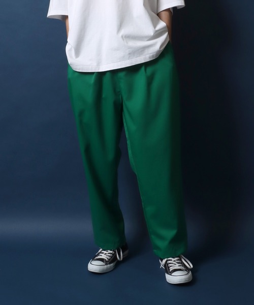 ANPAS（アンパス） ワイドパンツ スラックス TR Wide Tapered Pants/TR