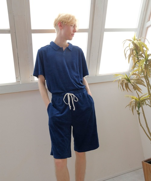FRUIT OF THE LOOM パジャマ 「FRUIT LOOM」襟付きパイルルーム