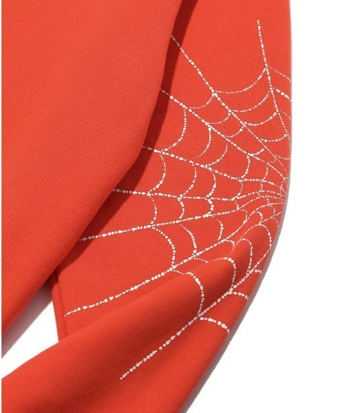 パーカー 「mahagrid/マハグリッド」SPIDER WEB HOODIE/スパイダーウェブデザイン プルオーバーパーカー レディース メンズ MAHAGRID パーカー 「mahagrid/マハグリッド」SPIDER WEB HOODIE