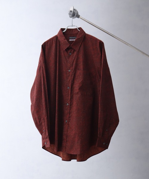 シャツ 「MADE IN JAPAN」VINTAGE-LIKE PAISLEY OVERSIZED SHIRTS