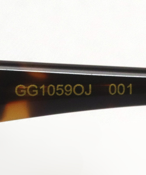 メガネ 「GUCCI/グッチ」オーバル メガネ GG1059OJ 001 メガネ GUCCI/グッチ オーバル GG1059OJ