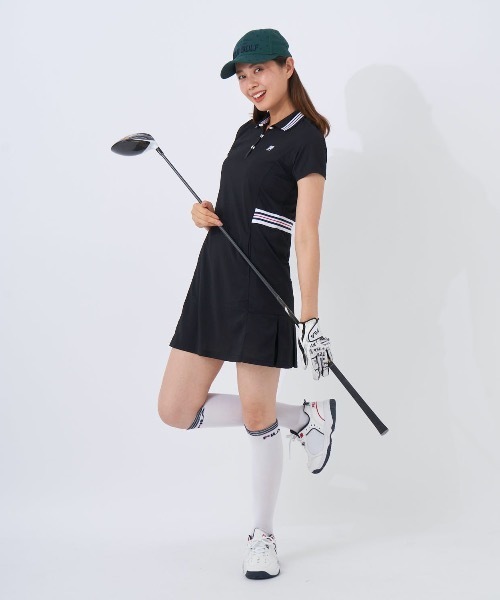 FILA GOLF ワンピース 半袖 「FILA GOLF:フィラゴルフ」レディース