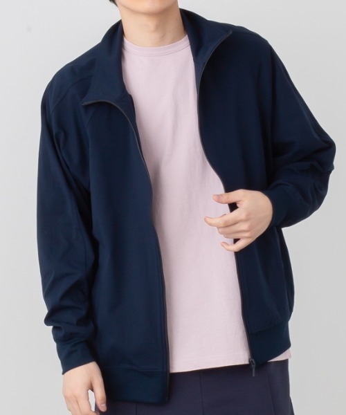 NAVY ジャージ 4WAYストレッチトラックジャケット メンズ : ZOZOTOWN
